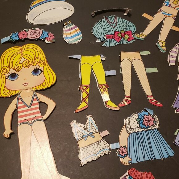 Whitman Angelique Paper Doll With Original Box Ephemera Vintage 1971 - Picture 2 of 12